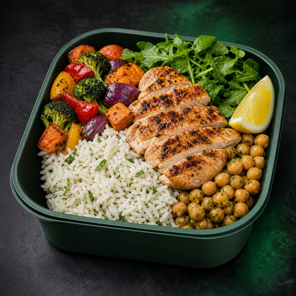 وجبة دجاج متوازنة من Be Healthy