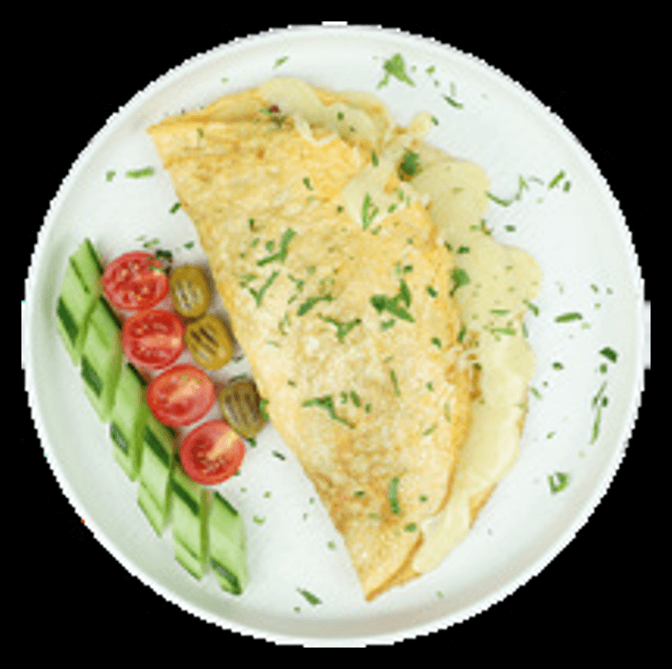 Omelet with Bread