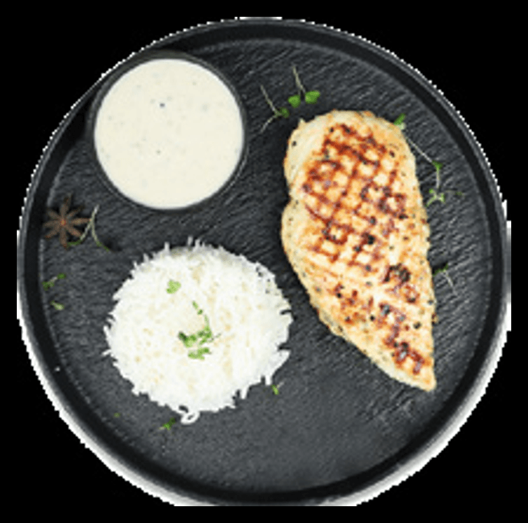 Original Chicken with White Rice