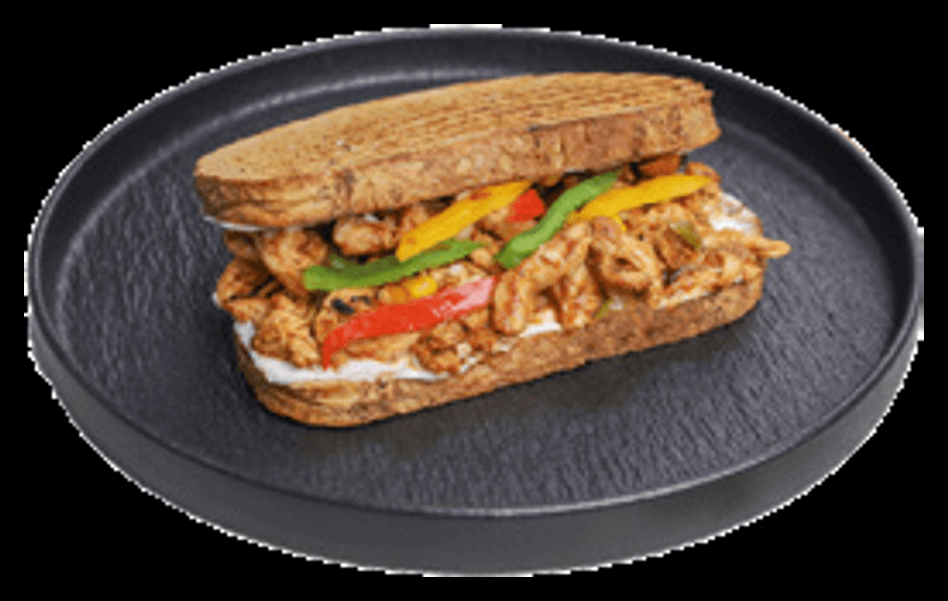 Chicken Fajita Toast