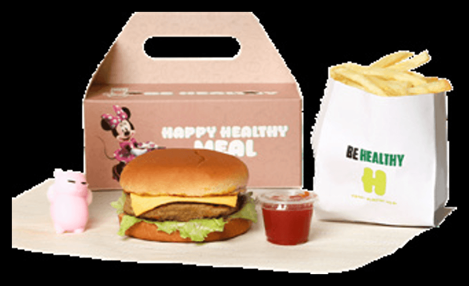 Beef Burger Kids - Happy Healthy Meals